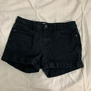 Stylish Black Jean Shorts